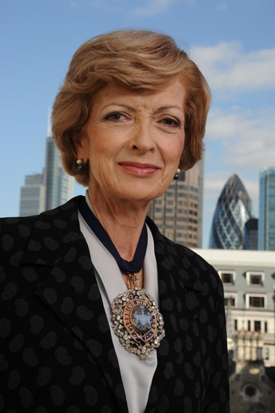 Fiona Woolf C.B.E., The Rt. Hon. The Lord Mayor of London.